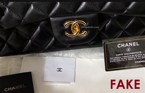 The real real sold me a chanel bag with a fake authenticity card